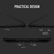 Asus TUF 16 Gaming (2026) Laptop - 14th Gen / Intel Core i7-14650HX / 16inch WUXGA / 512GB SSD / 16GB RAM / 8GB NVIDIA GeForce RTX 5050 GPU / Windows 11 Home / English & Arabic Keyboard / Off Black / Middle East Version - [FX610JH-TU010W]