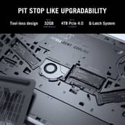 Asus ROG Strix G16 Gaming (2026) Laptop - Intel Core i7-14650HX / 16inch FHD+ / 1TB SSD / 16GB RAM / 8GB NVIDIA GeForce RTX 5050 Graphics / Windows 11 Home / English & Arabic Keyboard / Eclipse Gray / Middle East Version - [G615JHR-RV194W]