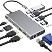 Glassology 12-in-1 USB-C Hub - GH12G