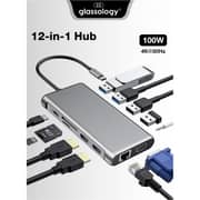 Glassology 12-in-1 USB-C Hub - GH12G