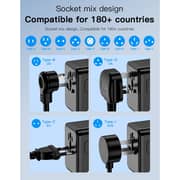 Glassology 1Pc 4 Port 25W Universal Adapter Assorted - GTUTA04