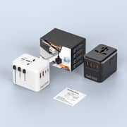 Glassology 1Pc 4 Port 25W Universal Adapter Assorted - GTUTA04