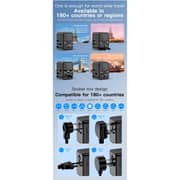 Glassology 1Pc 4 Port 67W Universal Adapter Assorted - GTUTA05