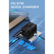 Glassology 1Pc 4 Port 67W Universal Adapter Assorted - GTUTA05