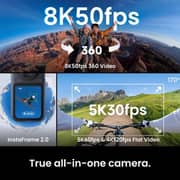 Insta360 X6 Arctic White 360 Action Camera Essential Bundle - INST-CINSABXA-X604