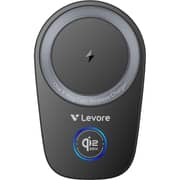 Levore One X Series Magnetic Wireless Charging Car Holder Black - LCH81