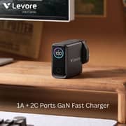 Levore One X Series AI Fast Charger Black - LGW171