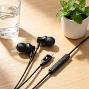 Levore LEW61 Wired In Ear Headphones Black
