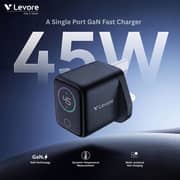Levore One X Series AI Fast Charger Black - LGW142