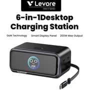 Levore One X Series Desktop Charging Station Black - LGCS12