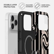Mobcos Modern Muse Hard Case Black/White iPhone 17 Pro - 3289239560432