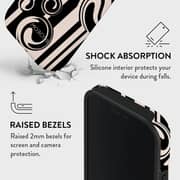 Mobcos Modern Muse Hard Case Black/White iPhone 17 Pro - 3289239560432