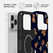 Mobcos Teddy Plaid Hard Case Blue/Brown iPhone 17 Pro Max - 3301364797474