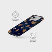 Mobcos Teddy Plaid Hard Case Blue/Brown iPhone 17 Pro Max - 3301364797474