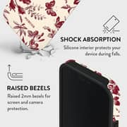 Mobcos Bloome Hard Case White/Red iPhone 17 Pro - 1026118395554