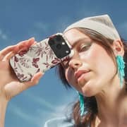 Mobcos Bloome Hard Case White/Red iPhone 17 Pro - 1026118395554