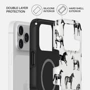 Mobcos Storm Rider Hard Case Black/White iPhone 17 Pro Max - 1877960891158