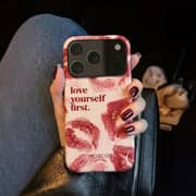 Mobcos Self-Love Hard Case Red/Beige iPhone 17 Pro Max - 3458958975784