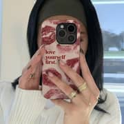 Mobcos Self-Love Hard Case Red/Beige iPhone 17 Pro Max - 3458958975784