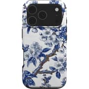 Mobcos Chinoiserie Floral Hard Case Blue/White iPhone 17 Pro - 3543088630235