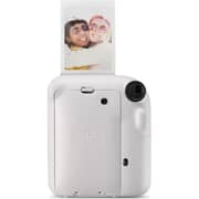 Fujifilm Instax Mini 12 Instant Film Camera Clay White - Mini12CW+1 + 1 Pack Film
