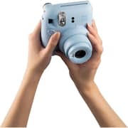 Fujifilm Instax Mini 12 Instant Film Camera Pastel Blue - Mini12PB+1 + 1 Pack Film