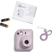 Fujifilm Instax Mini 12 Instant Camera Lilac Purple + 2 Pack Film