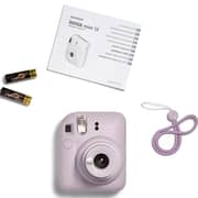 Fujifilm Instax Mini 12 Instant Camera Lilac Purple + 1 Pack Film