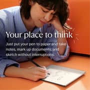 reMarkable Paper Pure Tablet - WiFi 32GB 10.3inch Ocean Blue + Marker + Folio - International Version - RM95A-1000NW