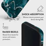 Mobcos Teal Marble Hard Case iPhone 17 Pro Max - 4773047441605