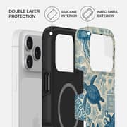 Mobcos Ocean Blueprint Hard Case Blue/White iPhone 17 Pro Max - 5257907918647