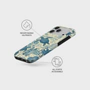 Mobcos Ocean Blueprint Hard Case Blue/White iPhone 17 Pro Max - 5257907918647