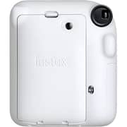 Fujifilm Instax Mini 12 Instant Film Camera Clay White - Mini12CW+2 + 2 Pack Film