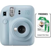 Fujifilm Instax Mini 12 Instant Camera Pastel Blue + 2 Pack Film