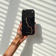 Mobcos Midnight Gold Hard Case Black/Gold iPhone 17 Pro - 6573228313756