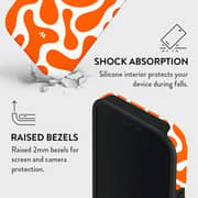 Mobcos Fluid Sunset Hard Case White/Orange iPhone 17 Pro - 6668845271340