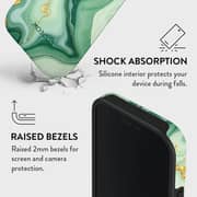 Mobcos Emerald Flow Hard Case Green iPhone 17 Pro - 6680831044448
