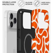 Mobcos Fluid Sunset Hard Case White/Orange iPhone 17 Pro Max - 6751237378793