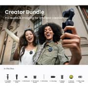 Insta360 Luna Ultra Cosmic Black Gimbal Action Camera Creator Bundle - CINSABTA