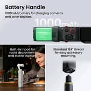 Insta360 Luna Ultra Cosmic Black Gimbal Action Camera Creator Bundle - CINSABTA