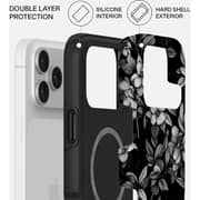 Mobcos Sketch Floral Hard Case White/Black iPhone 17 Pro Max - 7698176883089