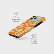 Mobcos Sunset Swirl Hard Case Yellow/White iPhone 17 Pro Max - 8421911206343