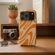 Mobcos Sunset Swirl Hard Case Yellow/White iPhone 17 Pro Max - 8421911206343