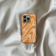 Mobcos Sunset Swirl Hard Case Yellow/White iPhone 17 Pro Max - 8421911206343