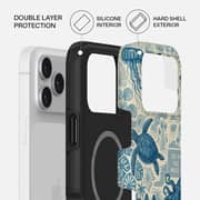 Mobcos Ocean Blueprint Hard Case Blue iPhone 17 Pro - 9024998652332