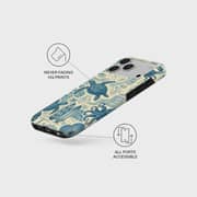 Mobcos Ocean Blueprint Hard Case Blue iPhone 17 Pro - 9024998652332