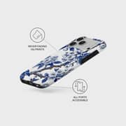 Mobcos Chinoiserie Floral Hard Case White/Blue iPhone 17 Pro Max - 9106603888777