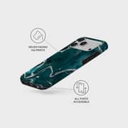 Mobcos Teal Marble Hard Case Teal iPhone 17 Pro - 9315677280978