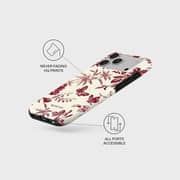 Mobcos Bloome Hard Case White/Red iPhone 17 Pro Max - 9420312670554