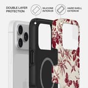 Mobcos Bloome Hard Case White/Red iPhone 17 Pro Max - 9420312670554